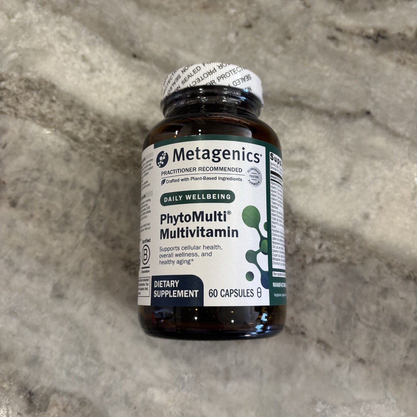 Metagenics PhytoMulti Multivitamin – Supports Healthy Aging, Cellular Health, 60