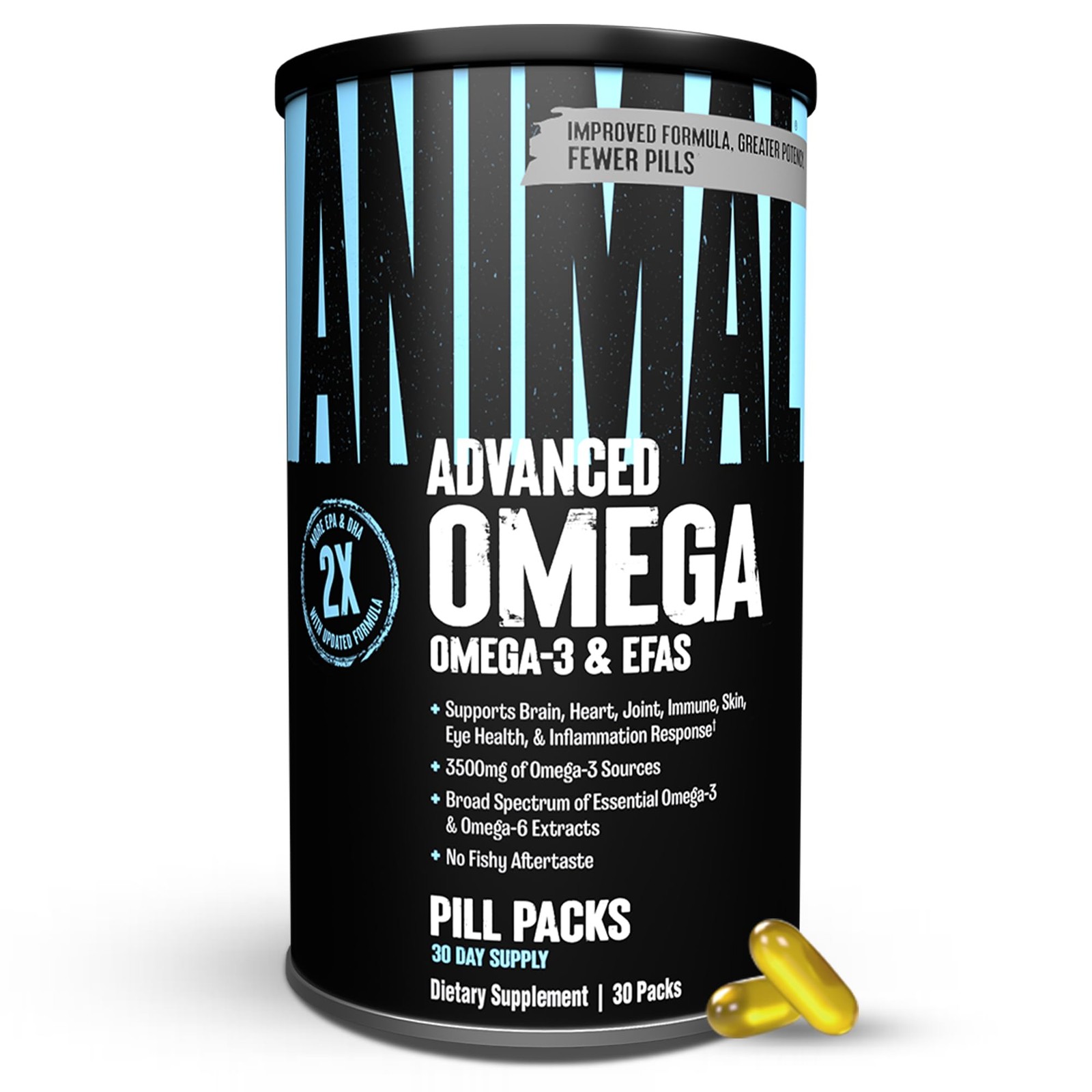 Animal Advanced Omega 3 Fatty Acids – 3500mg EPA DHA Fish Oil Omega 3 Supplem…