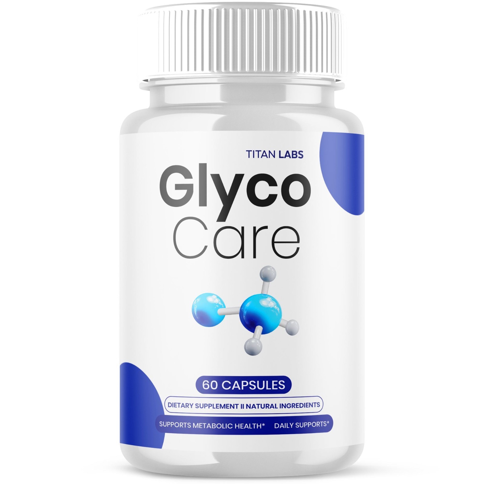(1 Pack) Glyco Care Advanced Blood Health Support Supplement GlycoCare 60 Caps