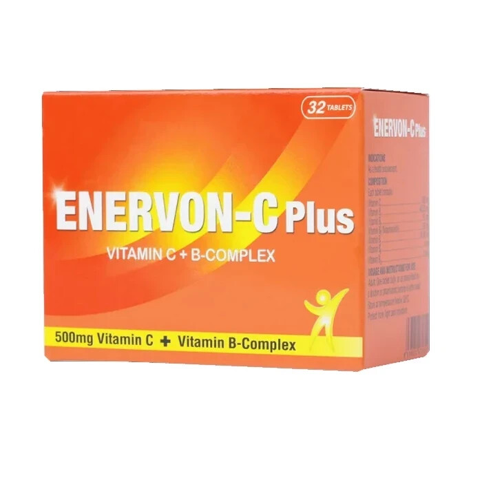 ENERVON-C Vitamin C + B Complex 100 tablets X 1 BOX (EXP: 13-NOV-2026 )