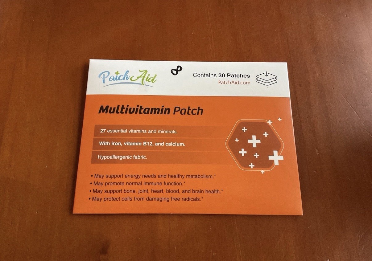 MultiVitamin Plus Topical Patch by PatchAid 30 Vitamin Patches – Brand New