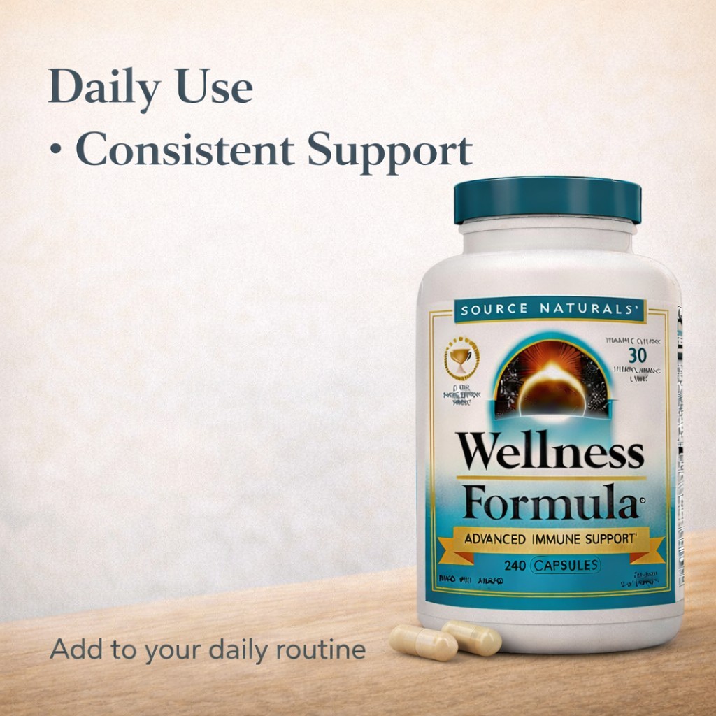Source Naturals Wellness Formula Herbal Defense Complex – 240 Capsules