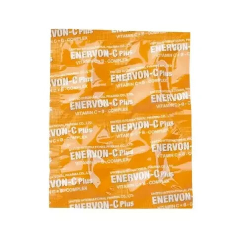 ENERVON-C Vit C 500mg + Vit B-Complex (100’s) Increase Energy Immunity