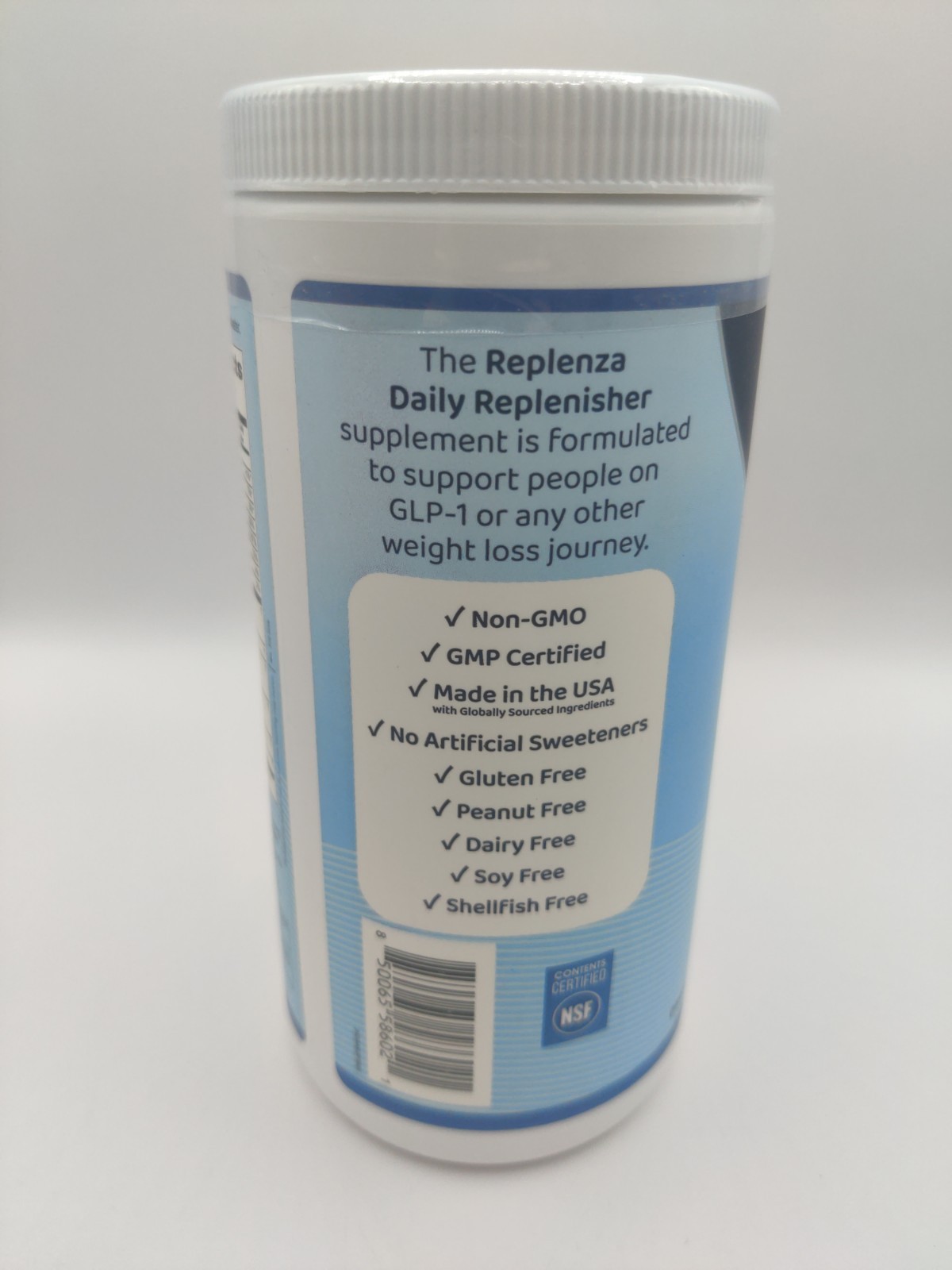 Replenza GLP-1 Support Daily Replenisher Mixed Berry 6.8 oz EXP 9/2026+