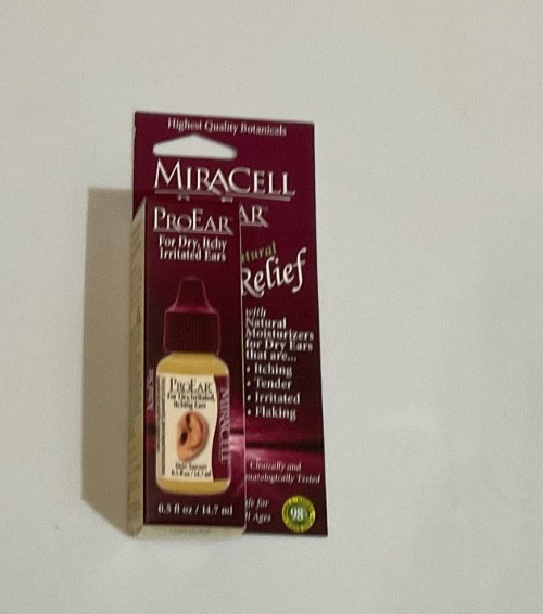 Miracell ProEar, Ear Drops for Itchy Ears, Wax 0.5 Fl Oz (Pack of 1)