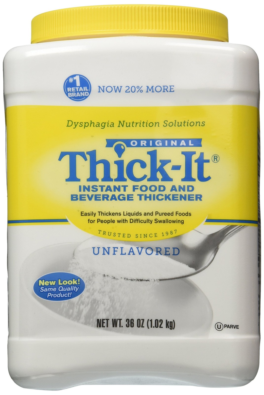 Original Food Beverage Thickener Canister, 36 Oz
