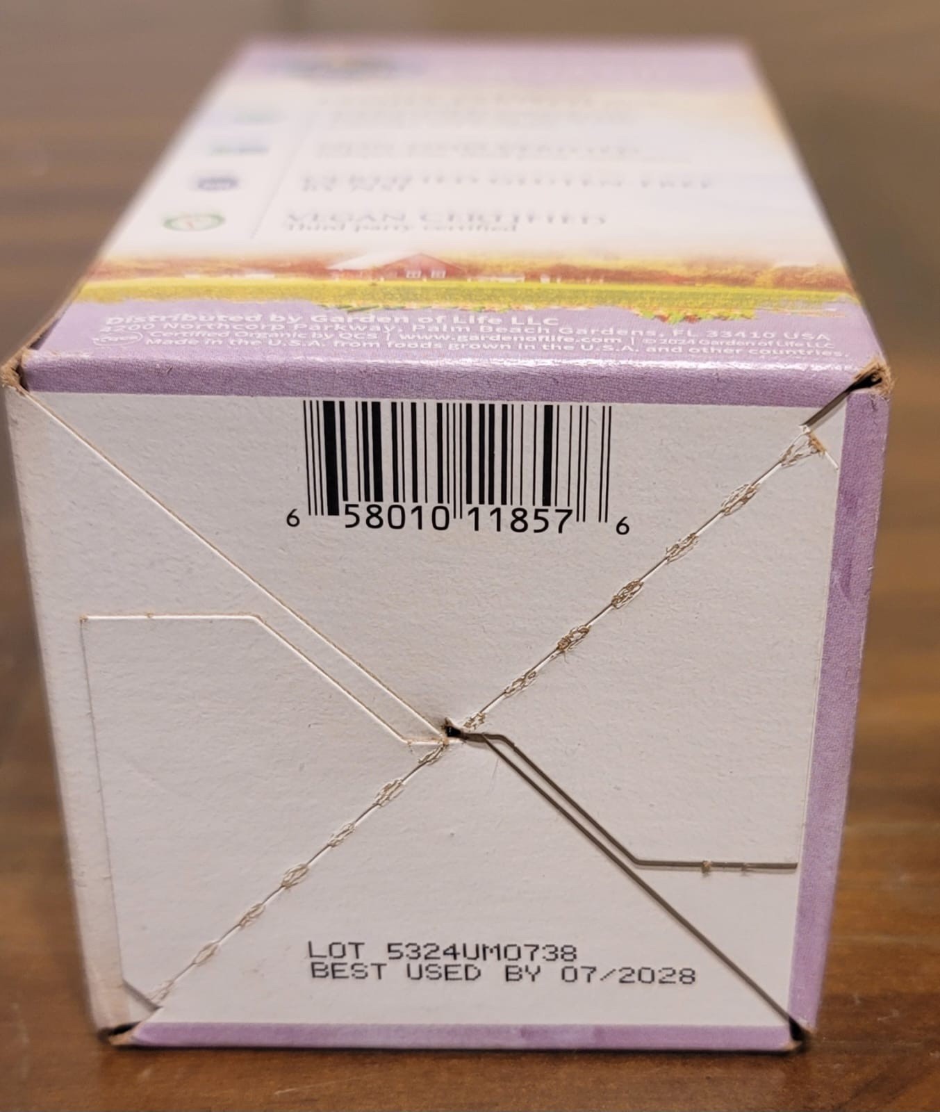 Garden of Life Prenatal Once Daily 90ct Exp 12/27+