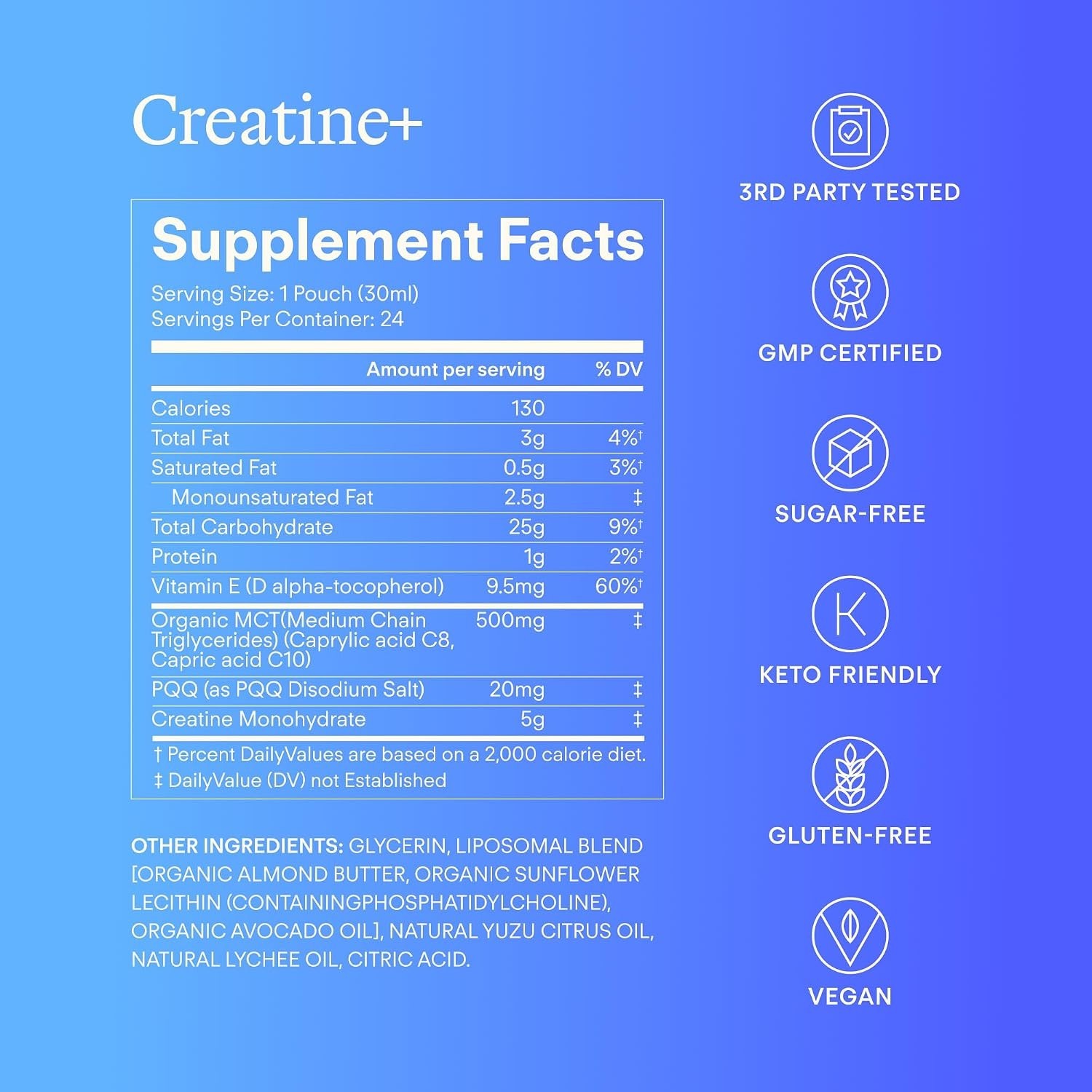 Sunny Within Creatine+ Waterless Liposomal Creatine