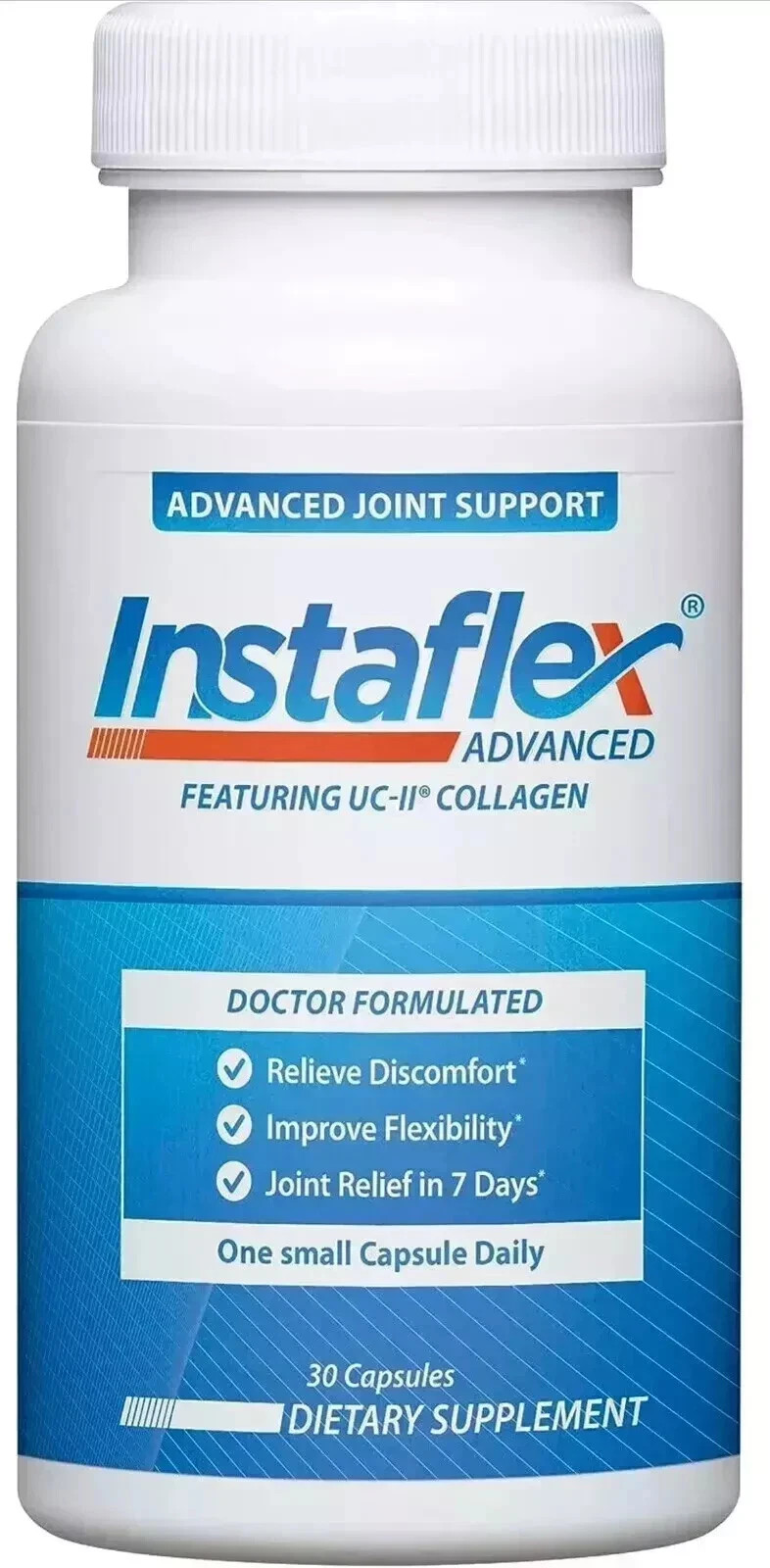 Instaflex Advanced Joint Support Doctor Formulated 30 Capsules New Exp 04/2026