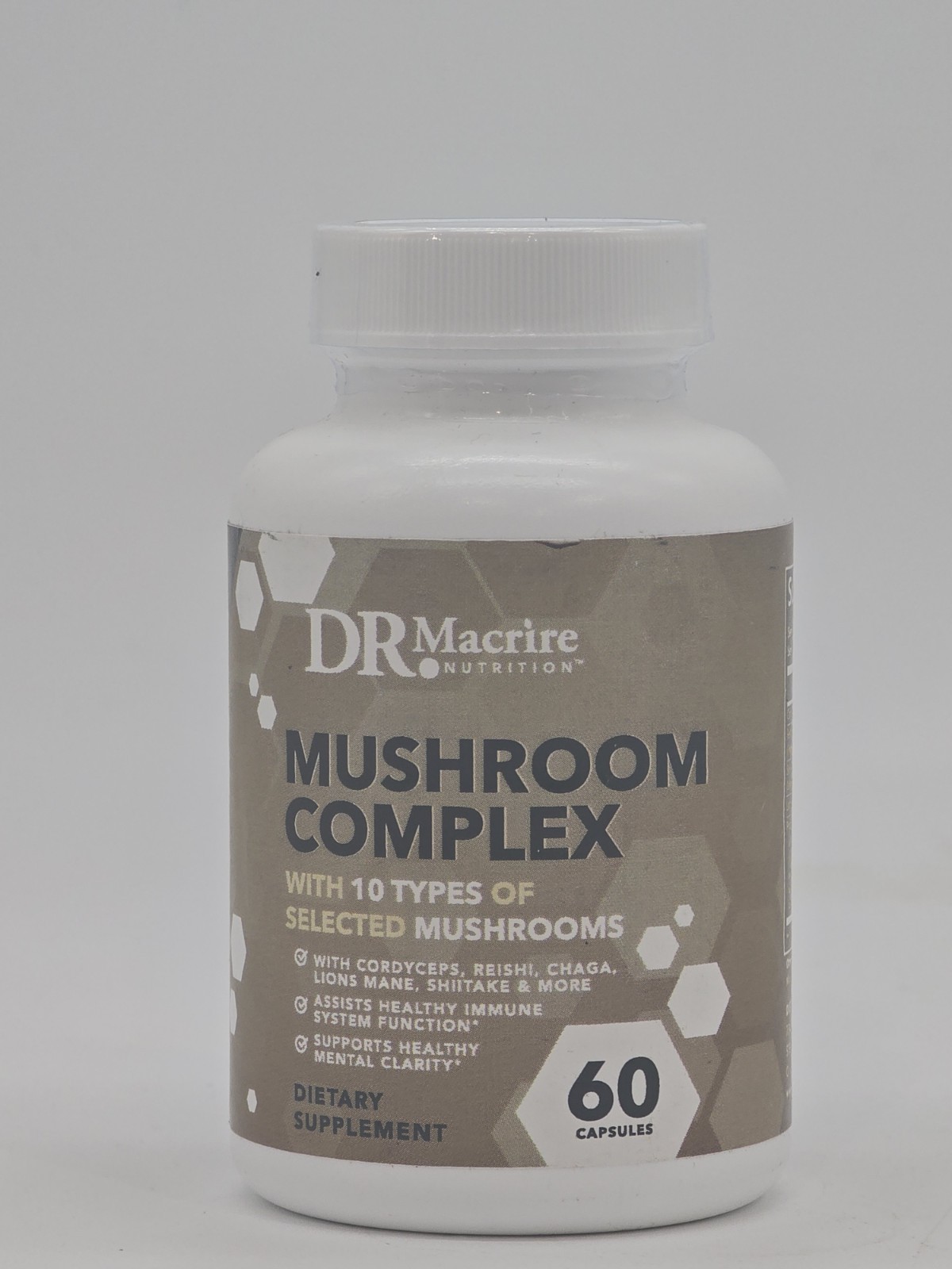 DR. Macrire Mushroom Complex 10 Types of Mushrooms 60 Capsules EXP-12/2029
