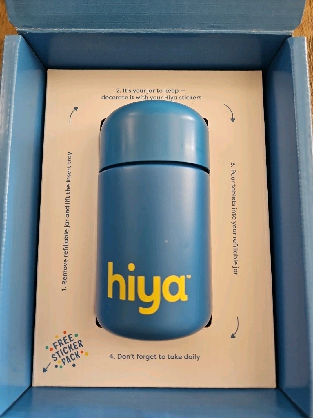 Sealed Hiya Kids Bedtime Essentials 30 Chewables Zero Melatonin And Container