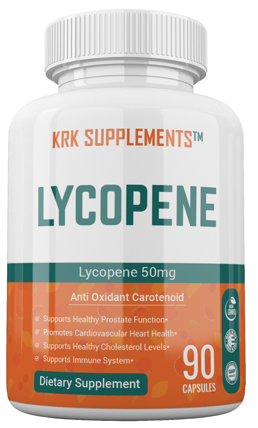 1 Lycopene 50mg Prostate Health Support Supplement
