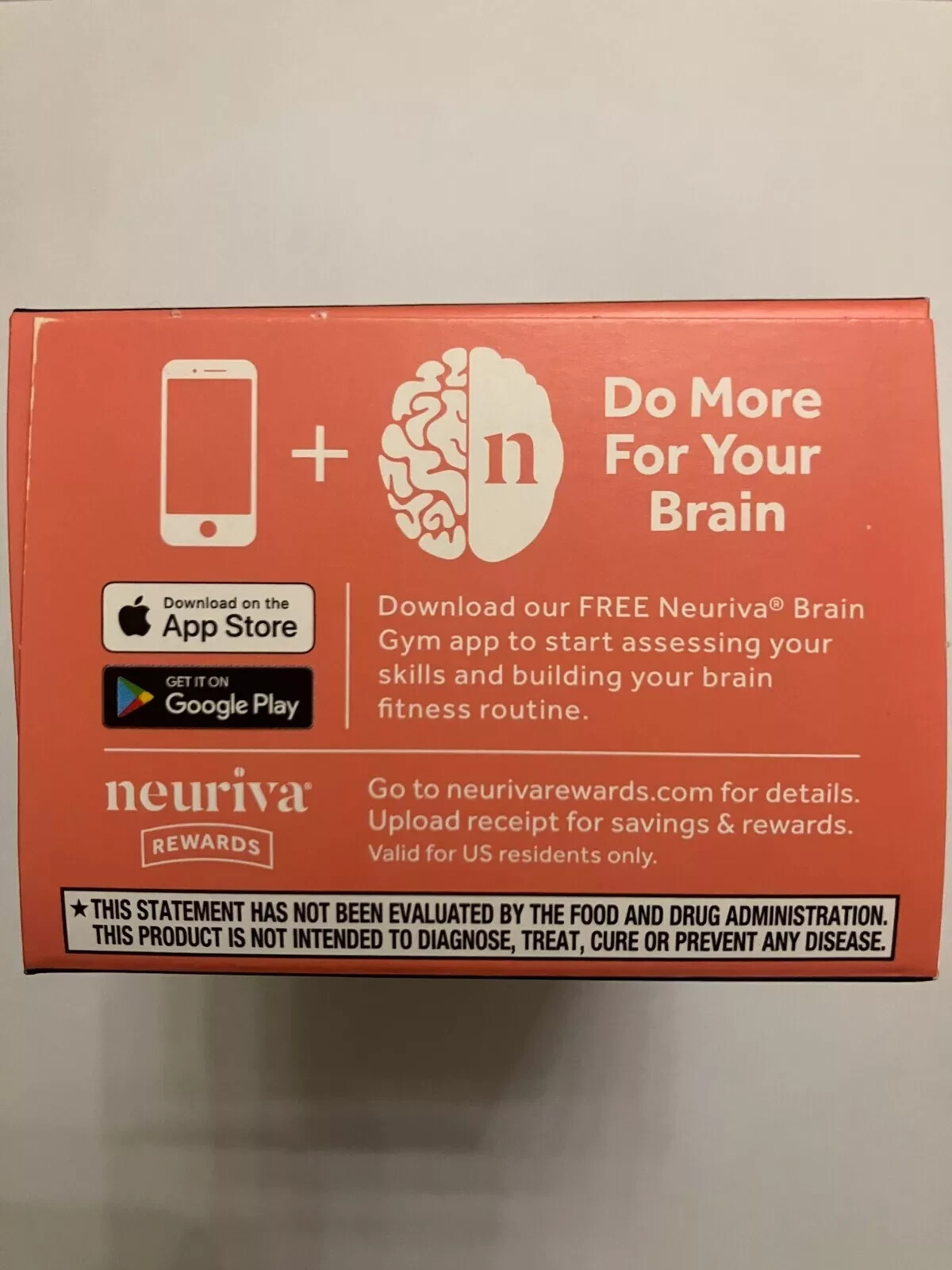 Neuriva Original Brain Supplement Naturally Sourced Ingredients (50 CAPSULES)