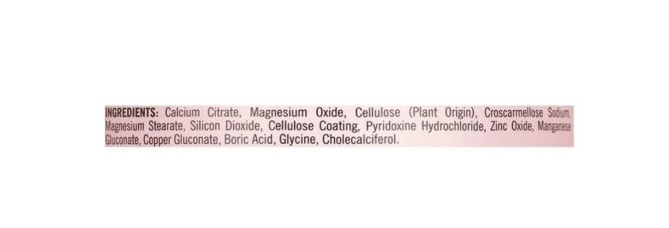 Kirkland Signature Calcium Citrate, Magnesium and Zinc, 500 Tablets EXP 01/2029