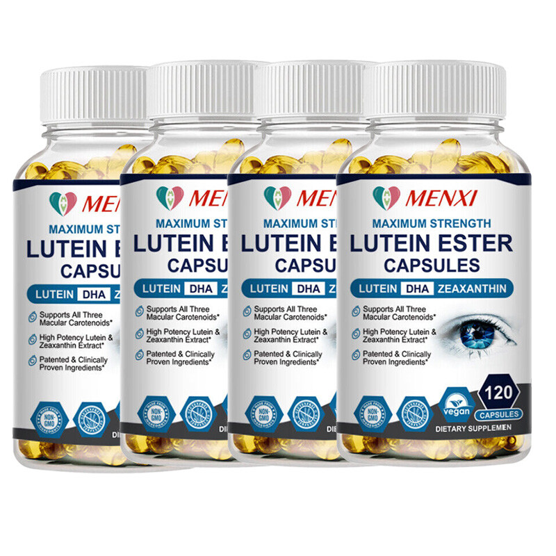 Eye Health Supplement, Lutein and Zeaxanthin, Eye Strain Support, Vision Health