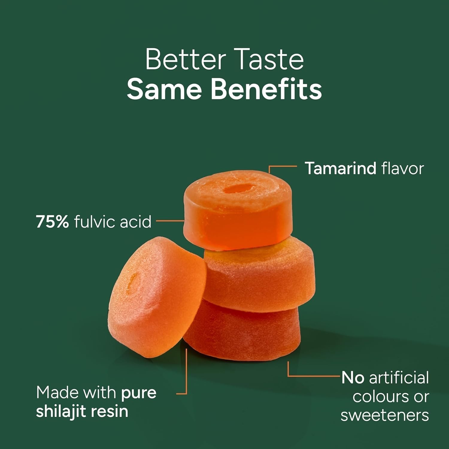 Root Labs Alpha Gummies | 4000 mg Pure Himalayan Shilajit | 60 Gummies