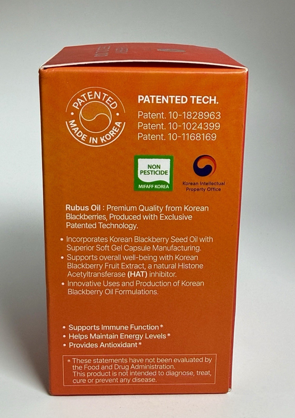 K-Berry Seed Oil 100 Korean Blackberry Seed Oil NEW Expires September 2026