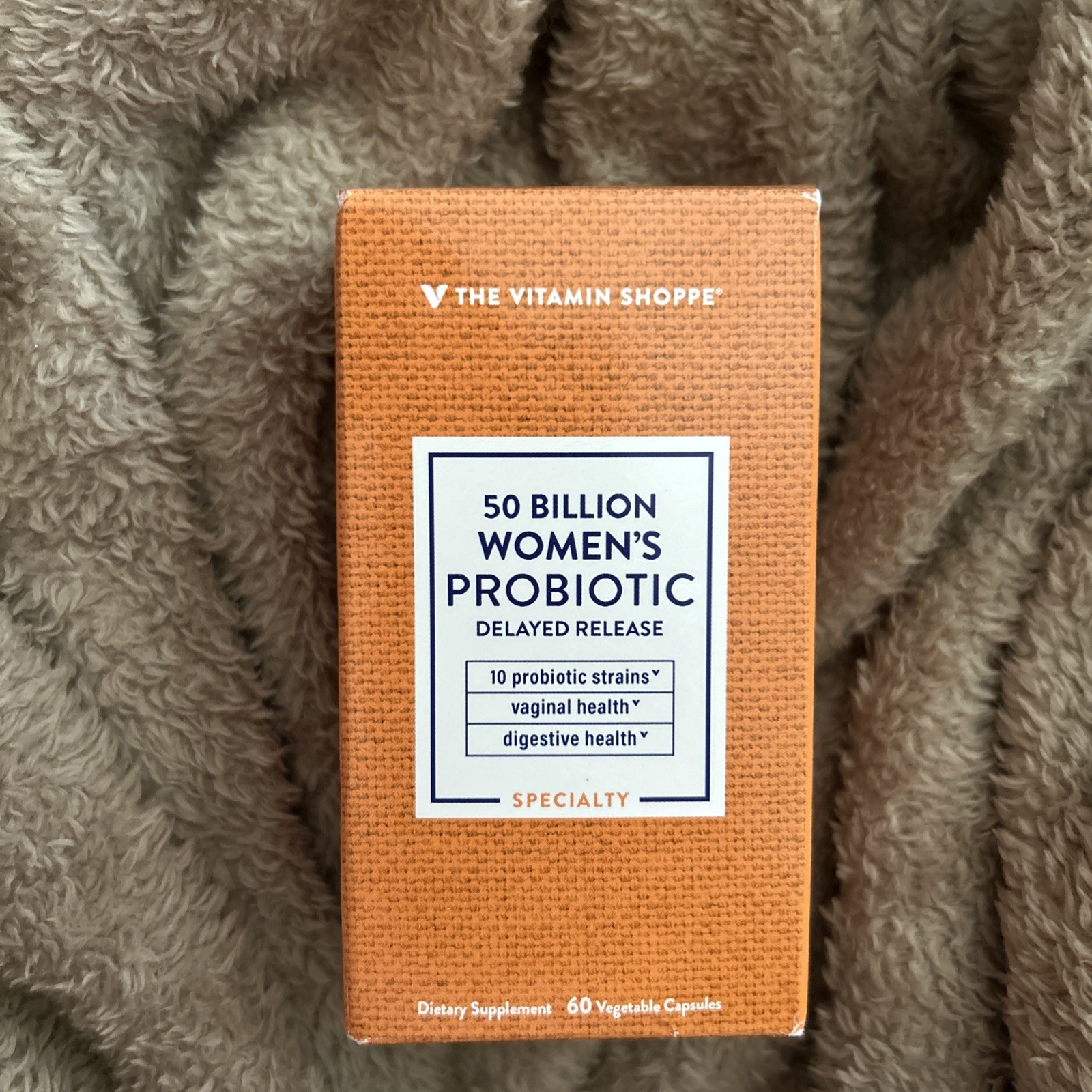 The Vitamin Shoppe 50 Billion Women’s Probiotic 60 Vegetable Capsules