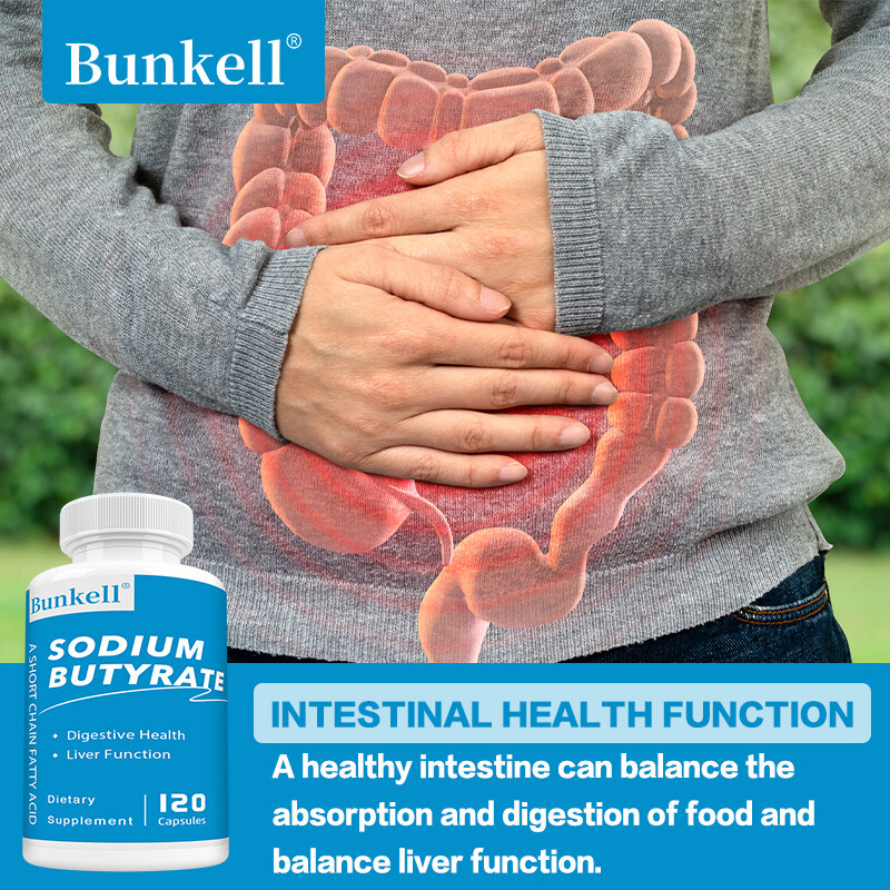 Sodium Butyrate Supplement – Balance Digestive Health,Improve Intestinal Health