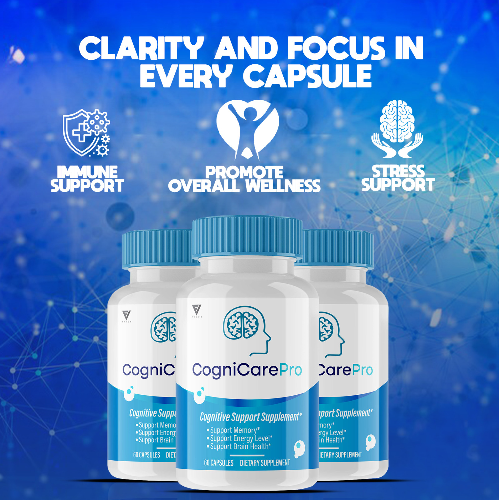 (2 Pack) Cognicare Pro For Brain Health Review, Cogni Care Pills (120 Capsules)