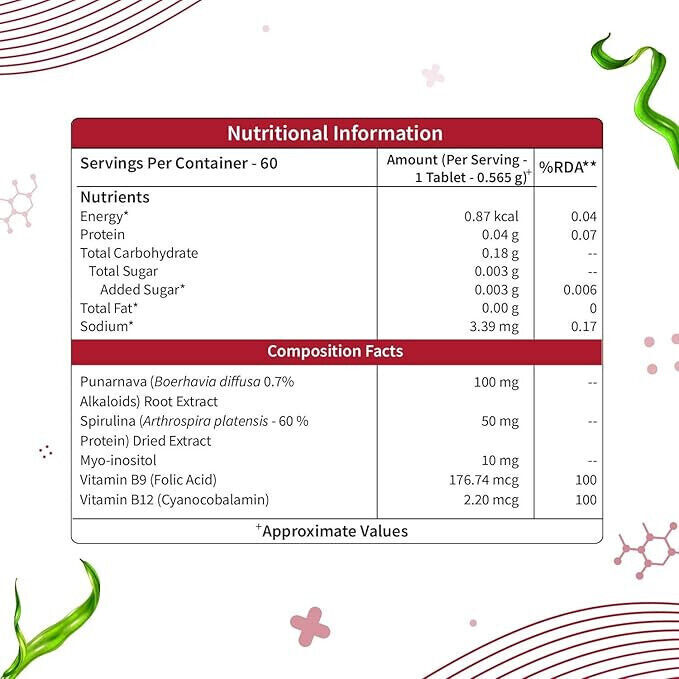 Neuherbs Plant-Based B12 Supplements For Men & Women 60 Tablets Brain Health