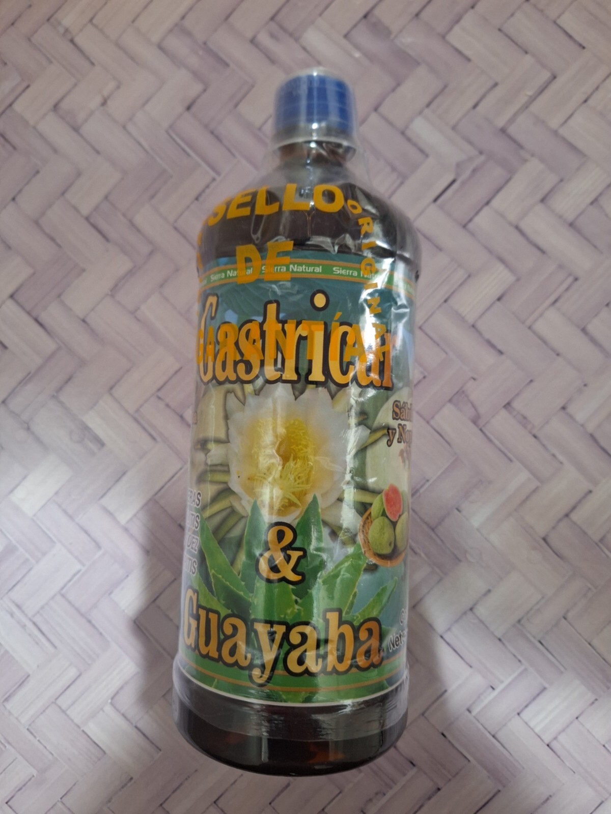 Tonico Gastricar & Guayaba / Sabila Y Nopal / 100% Natural 1 litro