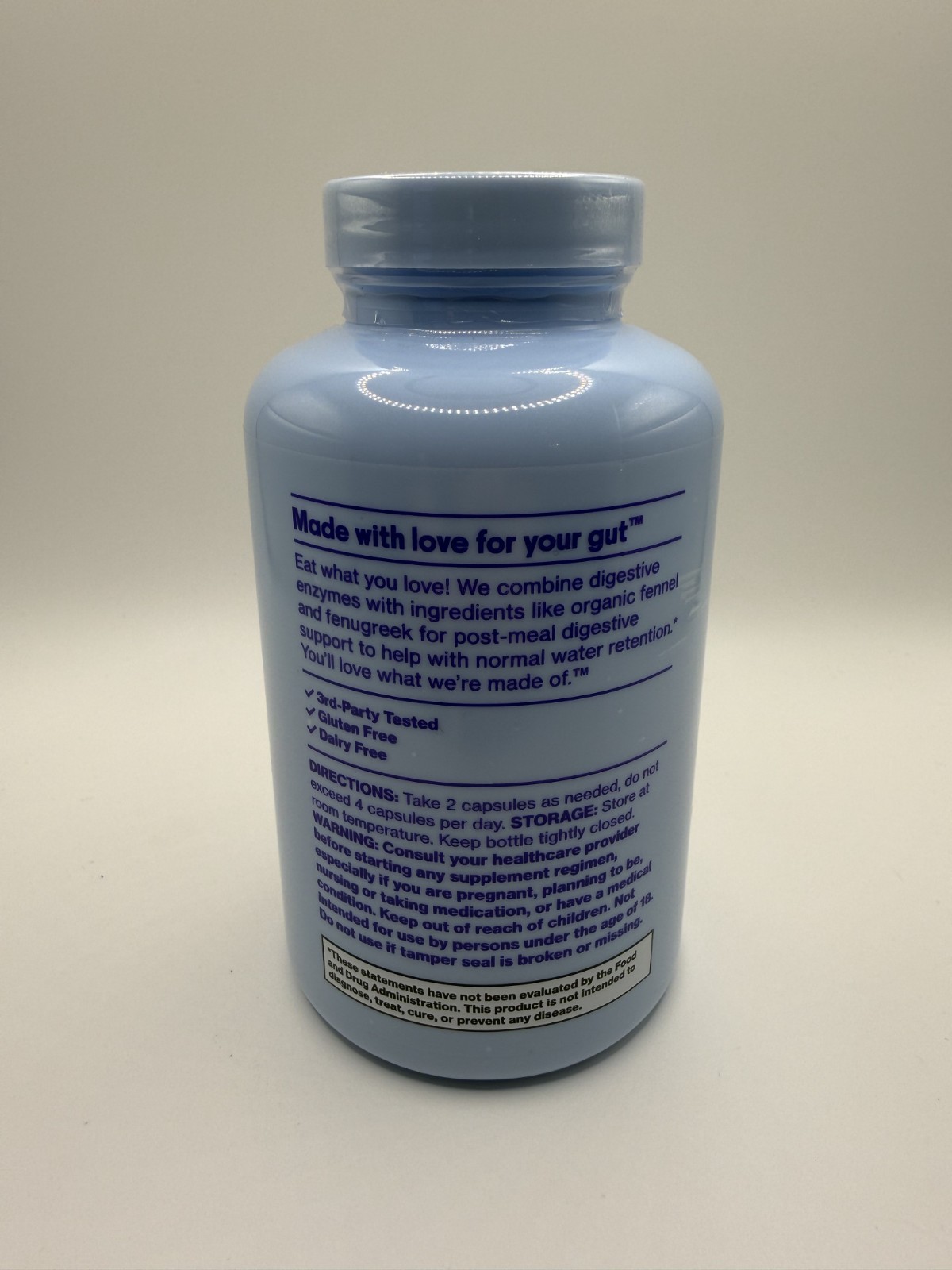 Love Wellness Bye Bye Bloat Relief for Women Supplement 180 Capsules – Brand New