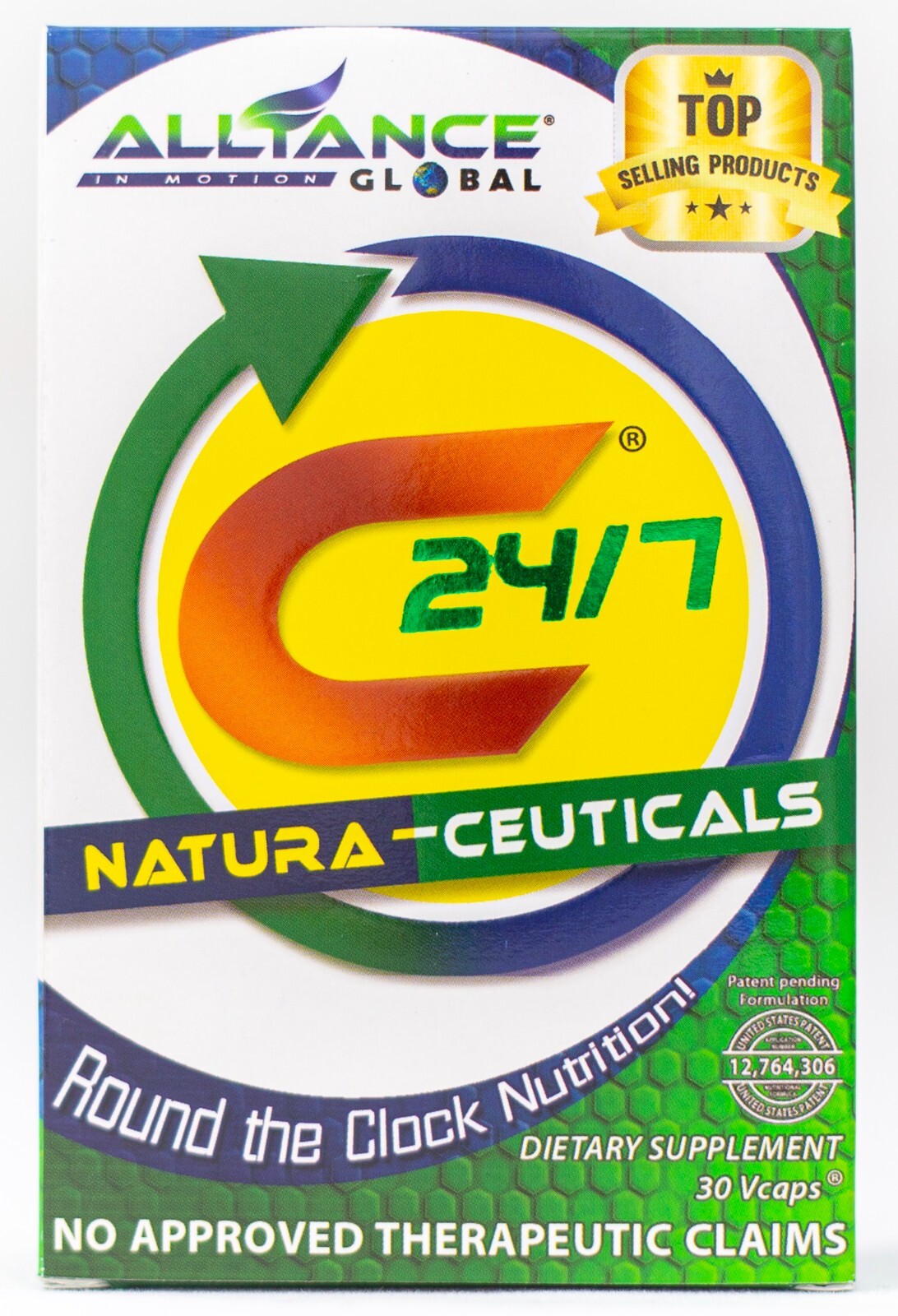 C24/7 Natural Fitness Food Supplement, 5 Boxes (150 Capsules), Health