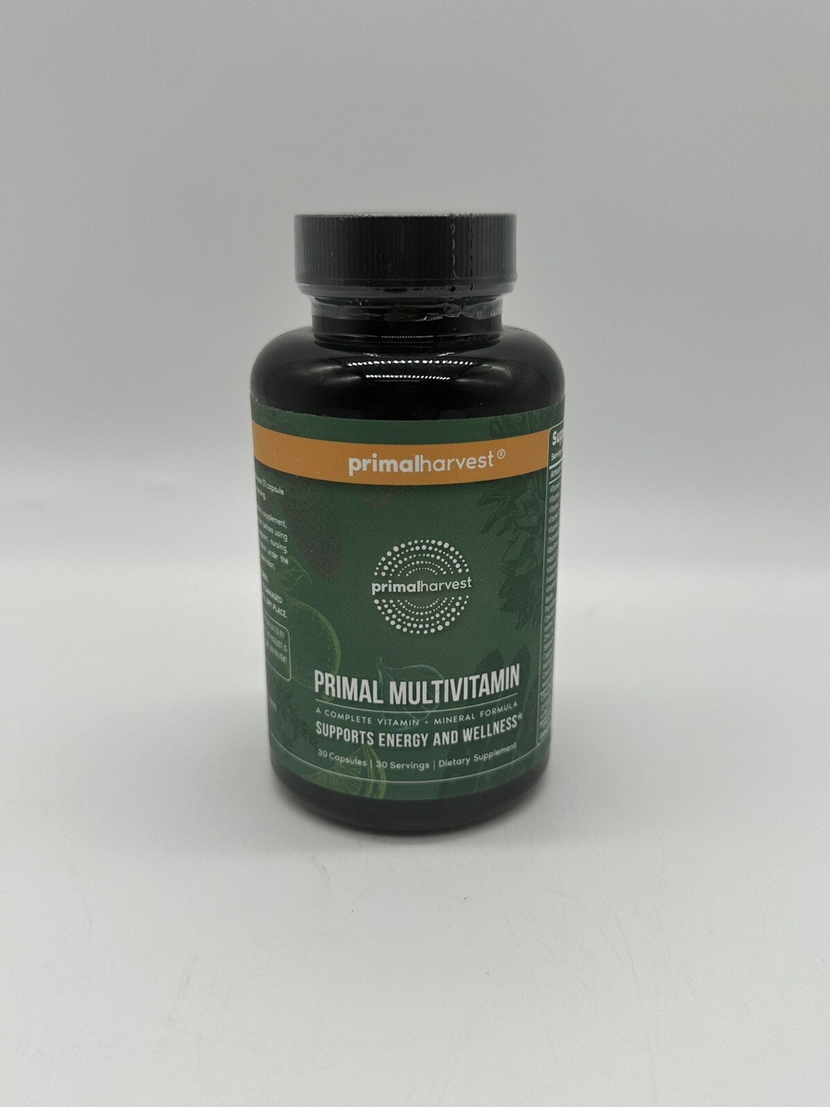 Primal Harvest Vitamin Capsule – 30 Count. Exp 05/2026.
