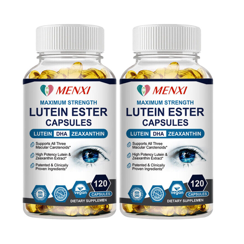 Eye Health Supplement, Lutein and Zeaxanthin, Eye Strain Support, Vision Health