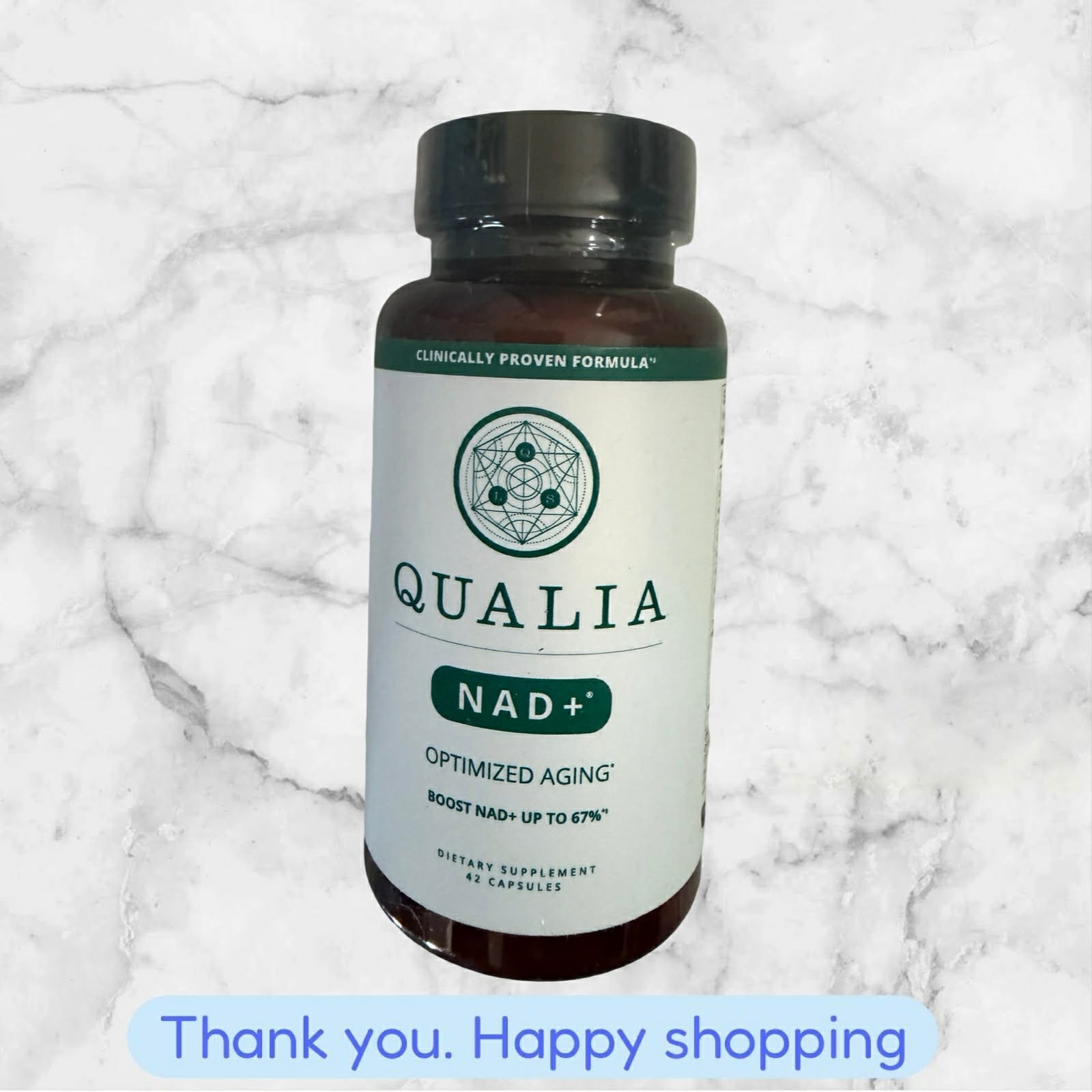 Qualia NAD+ Optimized Aging 42ct Exp2027+ BRAND NEW SHIPPING