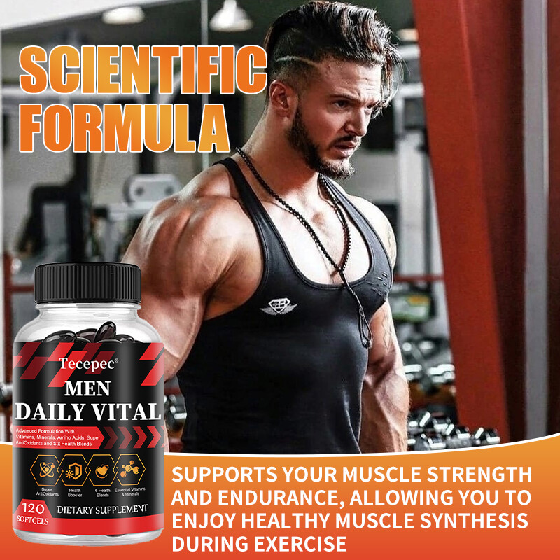 Multivitamin for Men, Multivitamin/Multimineral Supplement with Vitamin