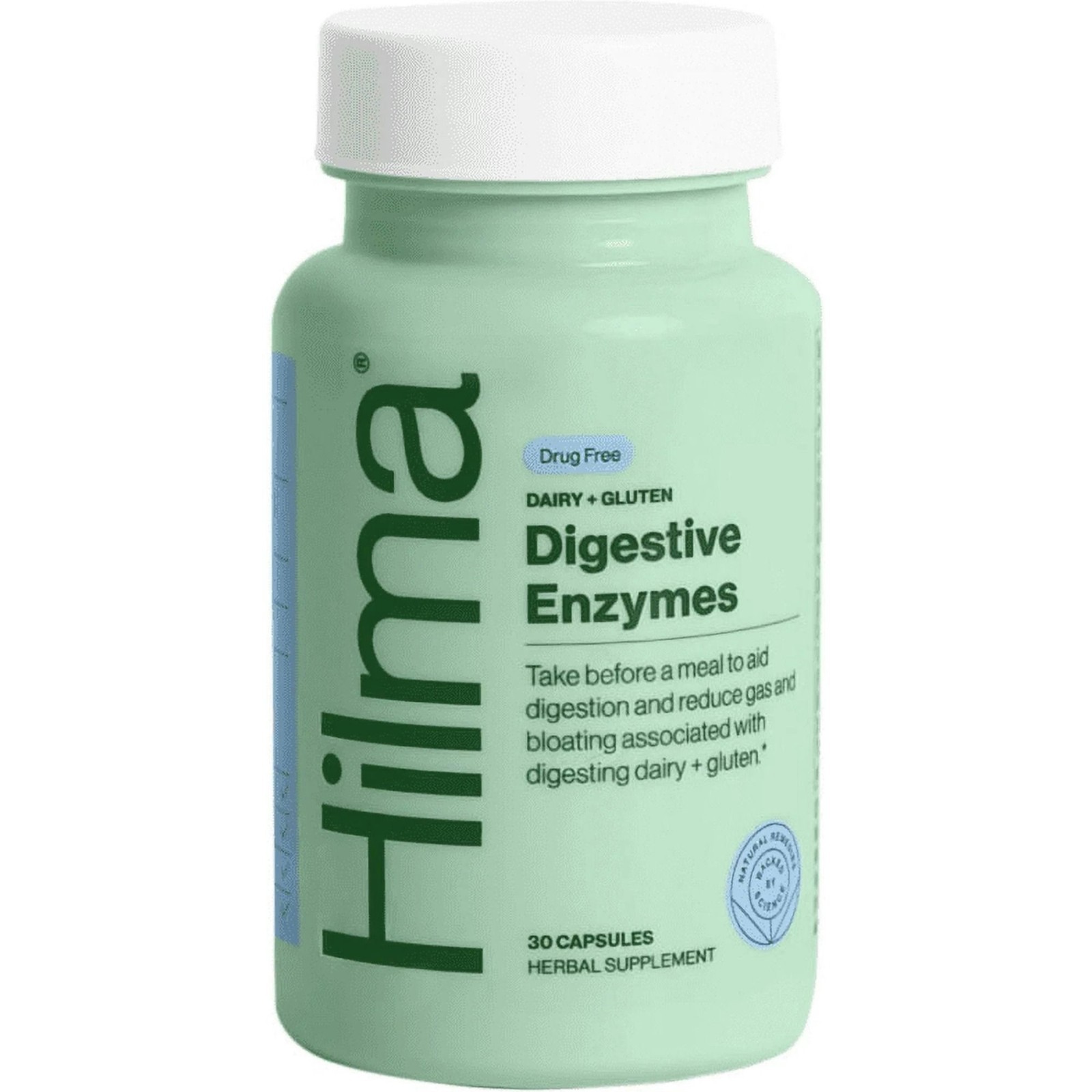 Hilma Digestive for Women Bloating Relief 30 Caps Brand New Free Shipping
