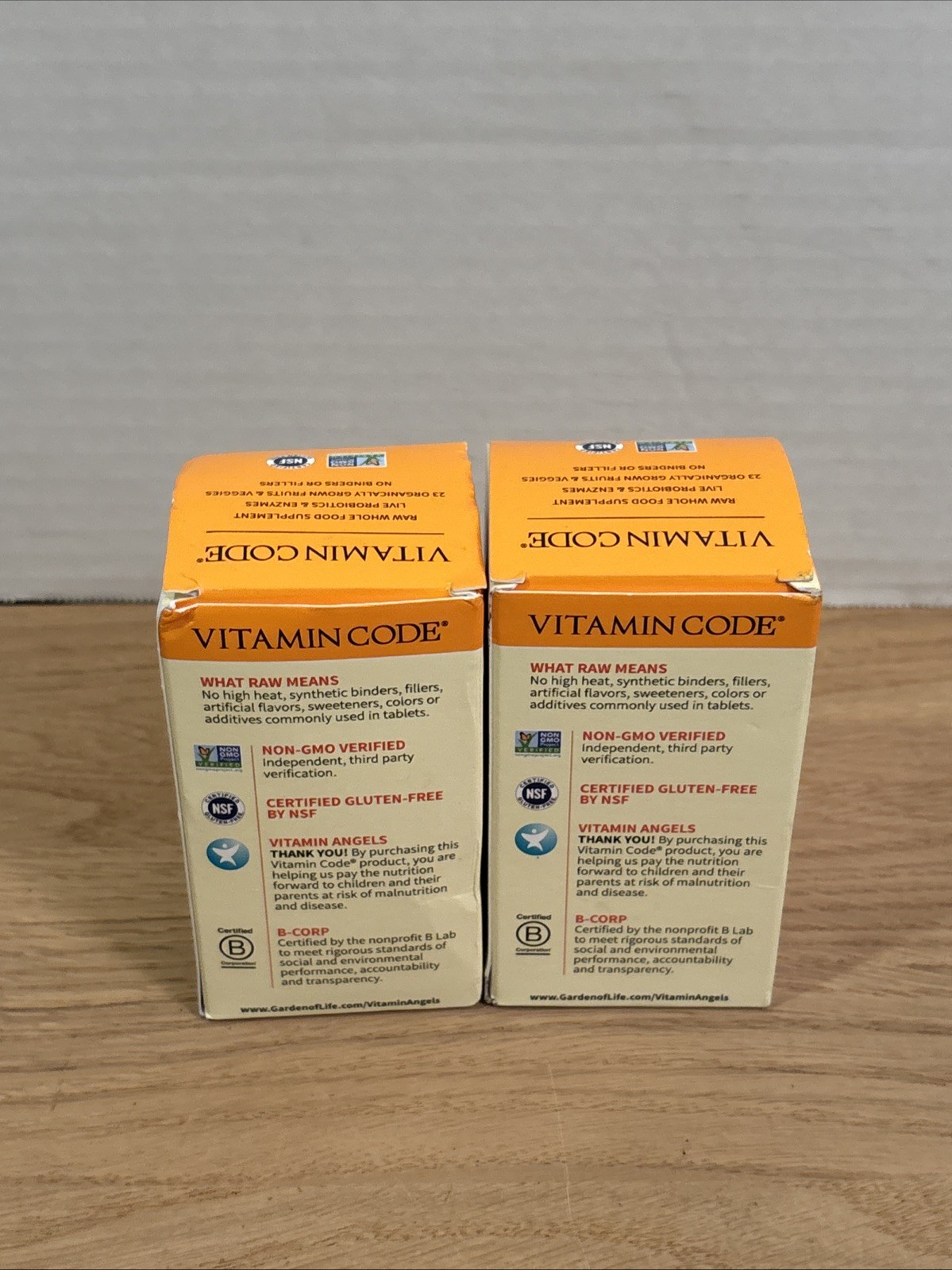(2) Garden of Life Vitamin Code Raw D3 5000 IU 125mcg – 60 Capsules *EXP 10/2027