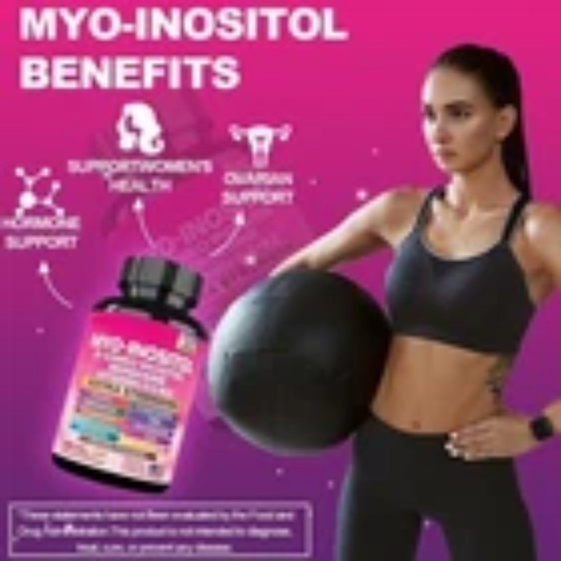 NEW Zoyava Myo-Inositol D-Chiro Inositol Berberine D3+K2 -90Caps – Free Shipping