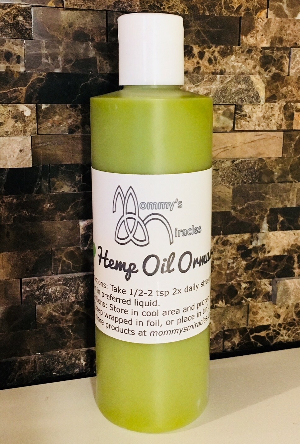 Hemp Oil Ormus (Monoatomic Gold Manna), 8oz