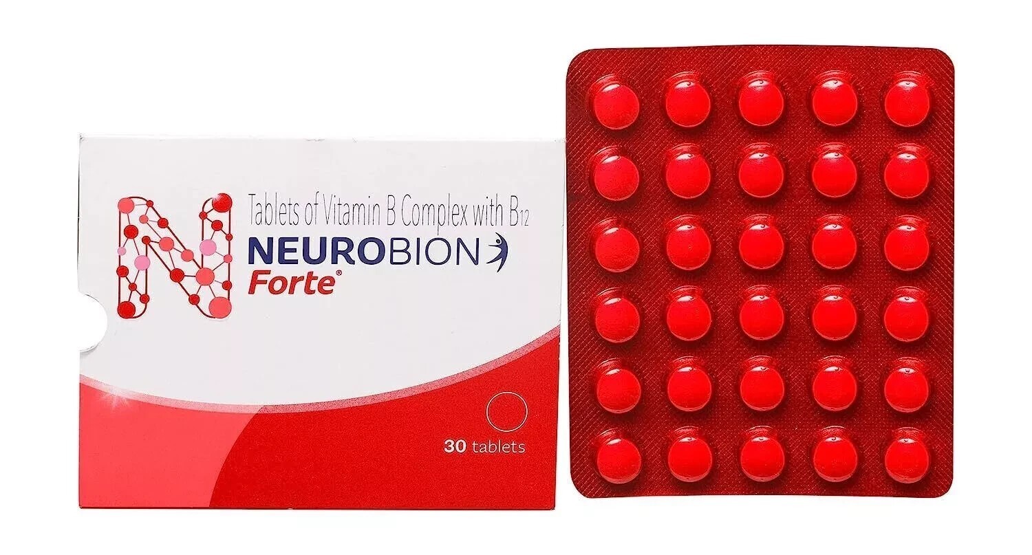 Neurobion Forte 240 tablets vitamin B complex with B12