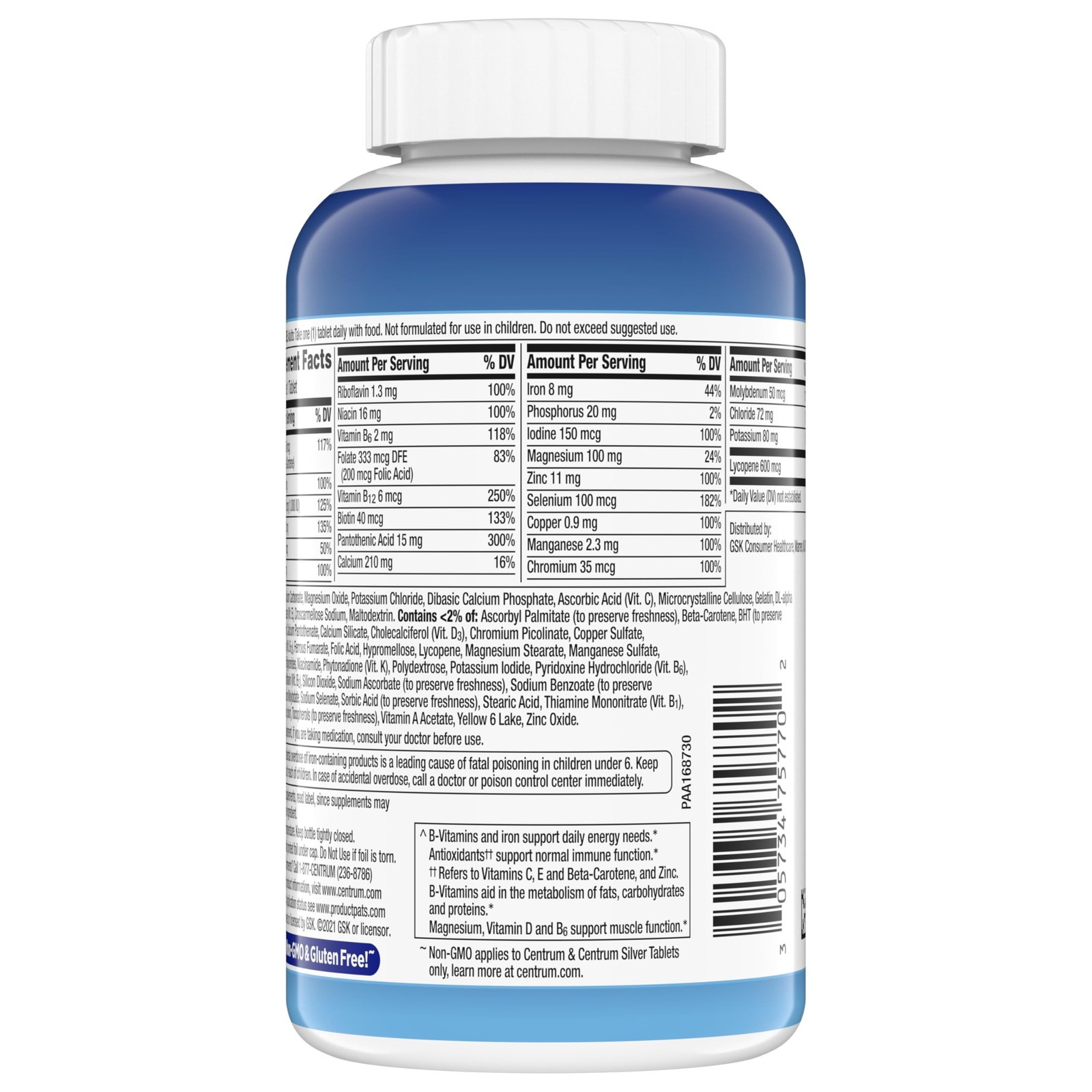 (EXP 11/2026) Centrum Multivitamin for Men Multivitamin/Multimineral Supplement