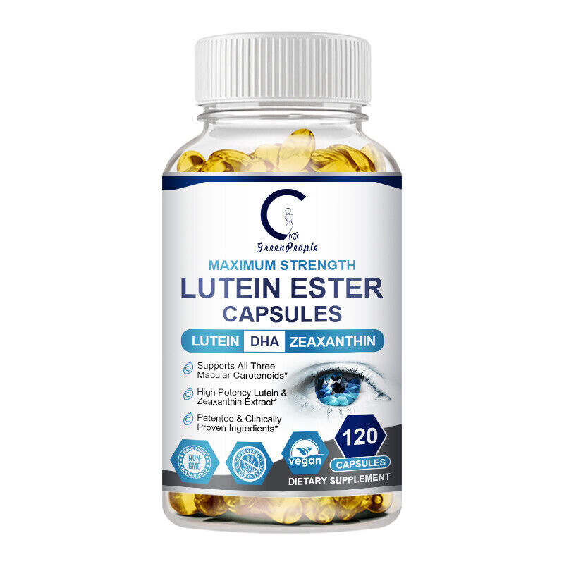 Eye Health Supplement, Lutein and Zeaxanthin, Vision Health, Eye Strain Support