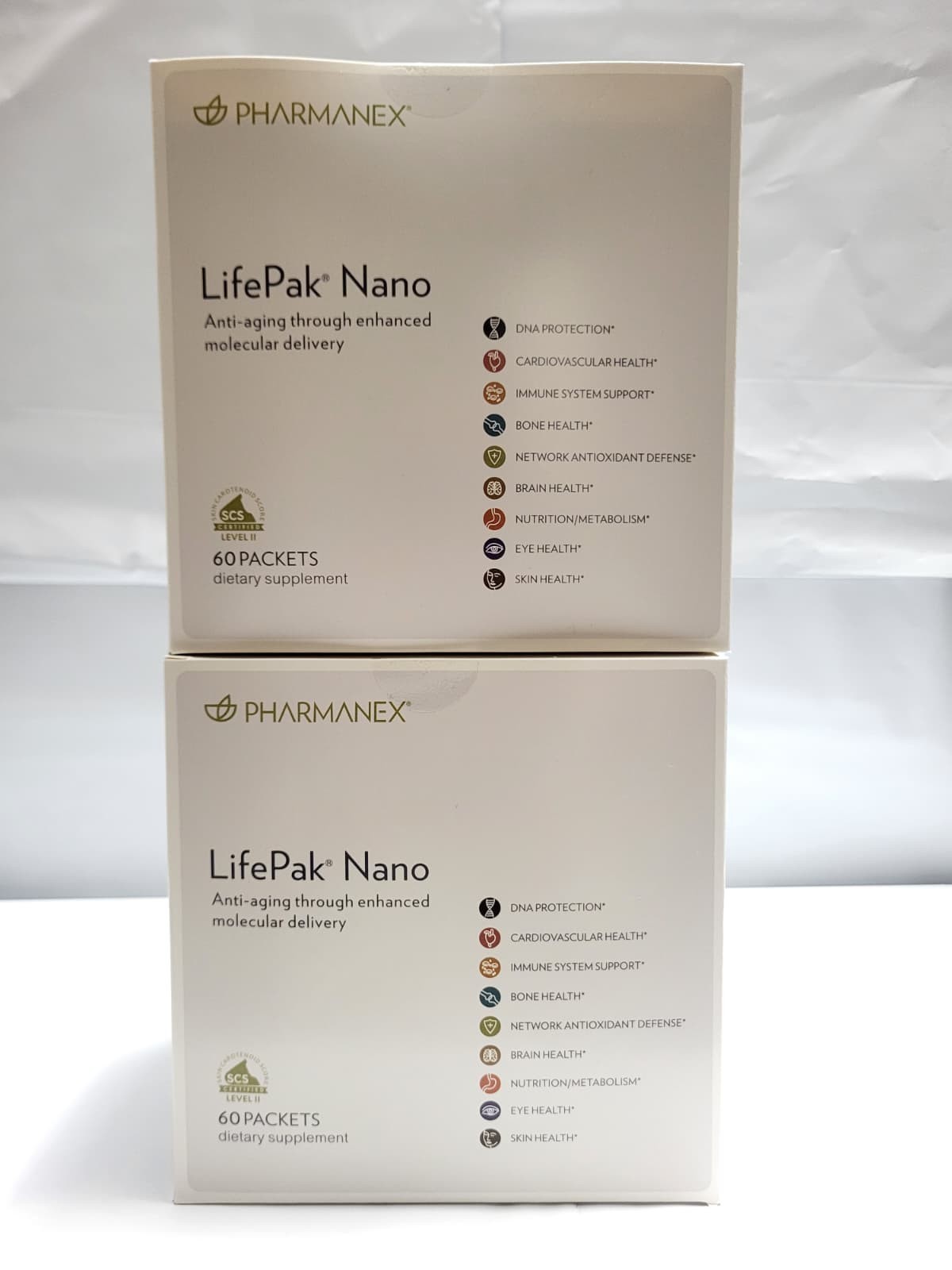 Nu Skin Pharmanex Lifepak Nano, 60 packets, Exp 12/2027