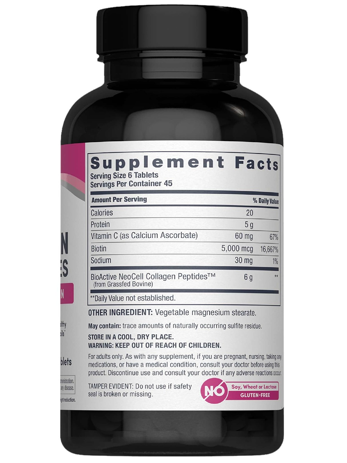 NeoCell Collagen Peptides Pills | 270 Caplets | 270 Count (Pack of 1), White