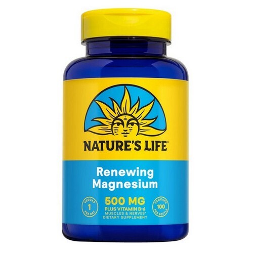 Magnesium 500 mg 100 caps By Nature’s Life