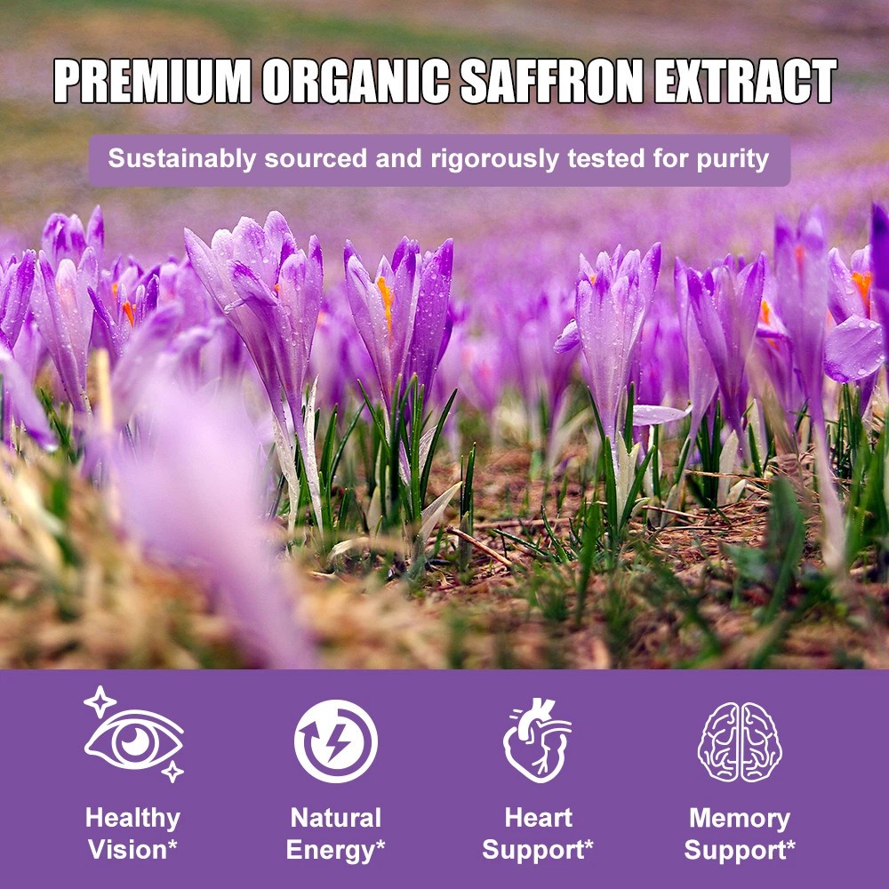 Saffron Extract 240 Softgel – Weight Loss Appetite Suppressant Saffron Capsules