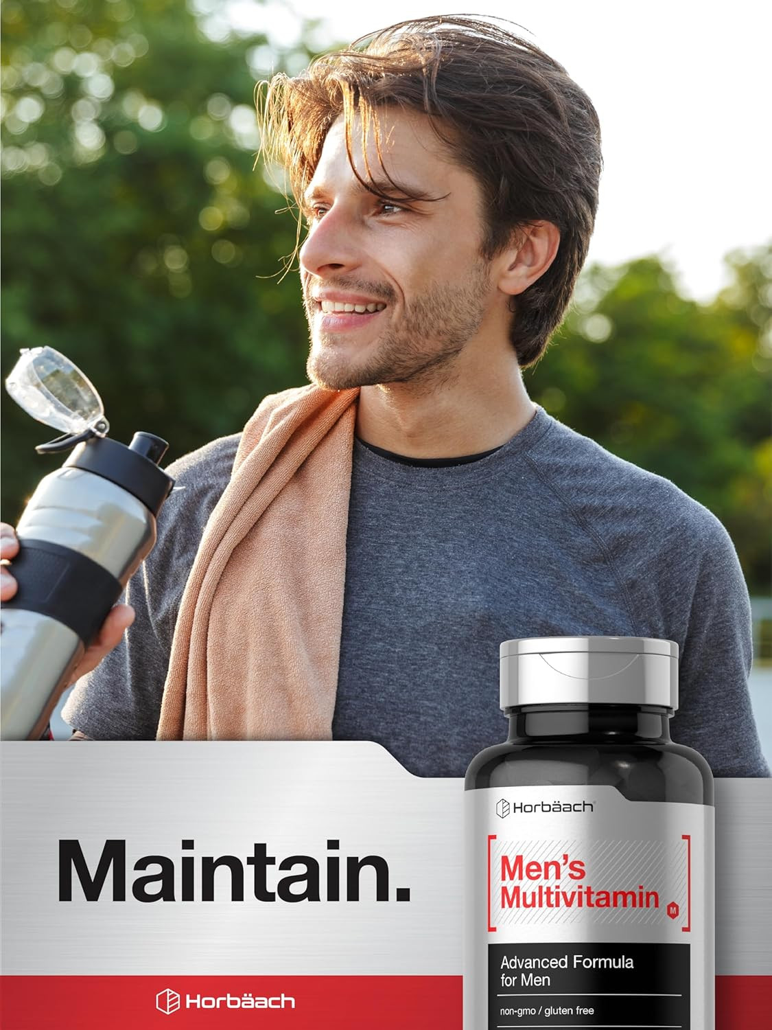 Mens Multivitamin 60 Caplets | Advanced Formula with Vitamins C D Zinc & More