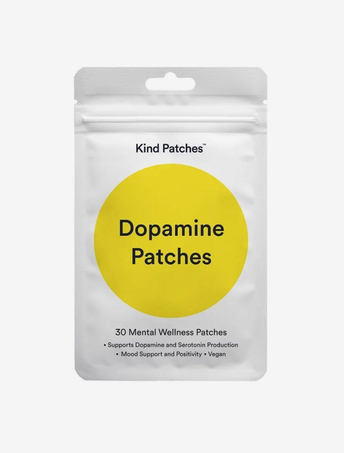 Original Kind Mental Wellness Dopamine Patches Happy Mood Transdermal 30 Daily