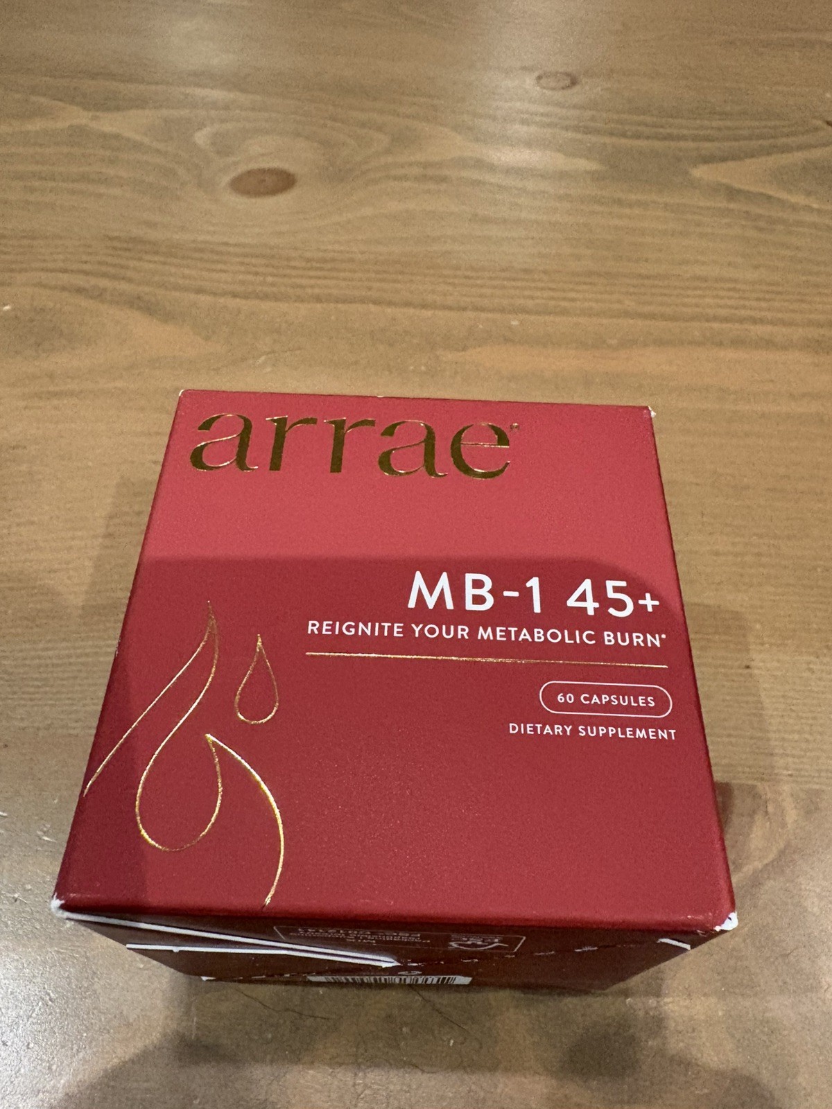 Arrae MB-1 45+ Natural Dietary Supplement | Metabolism & Energy Support | 60 Cap