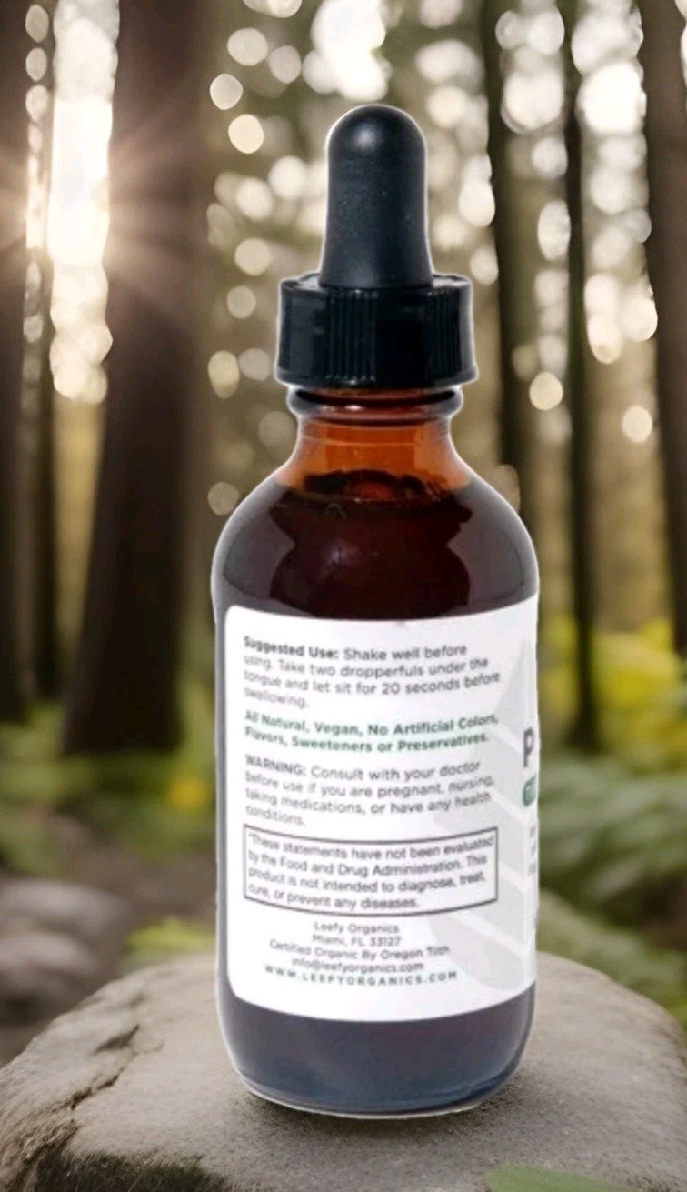 Leefy Organics PRANA 2FL Oz 59ml SEALED NEW 5 Year Shelf Life