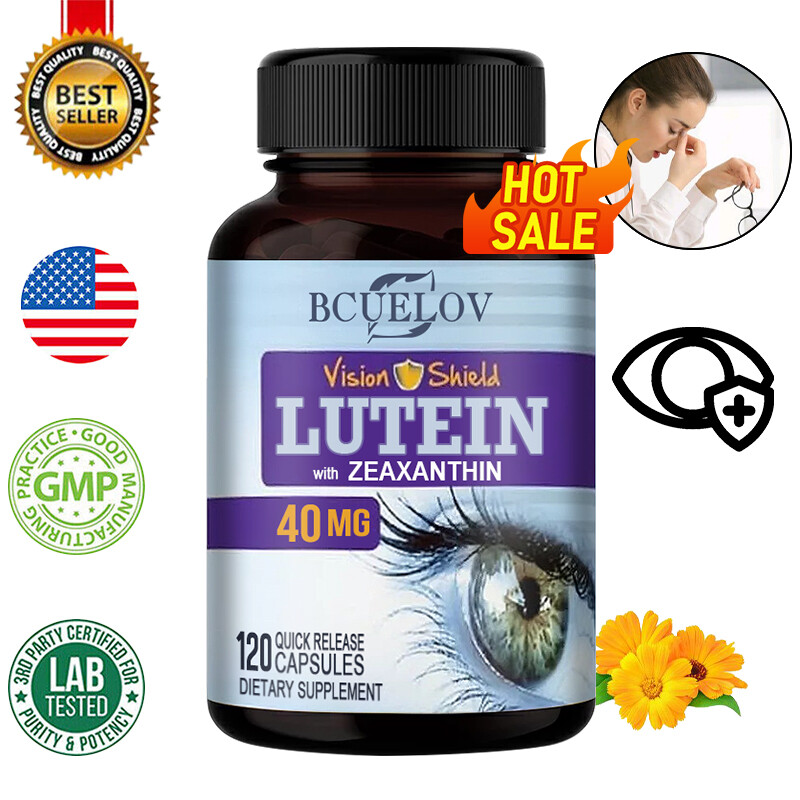 Eye Health Supplement, Lutein and Zeaxanthin, Vision Health, Eye Strain Support