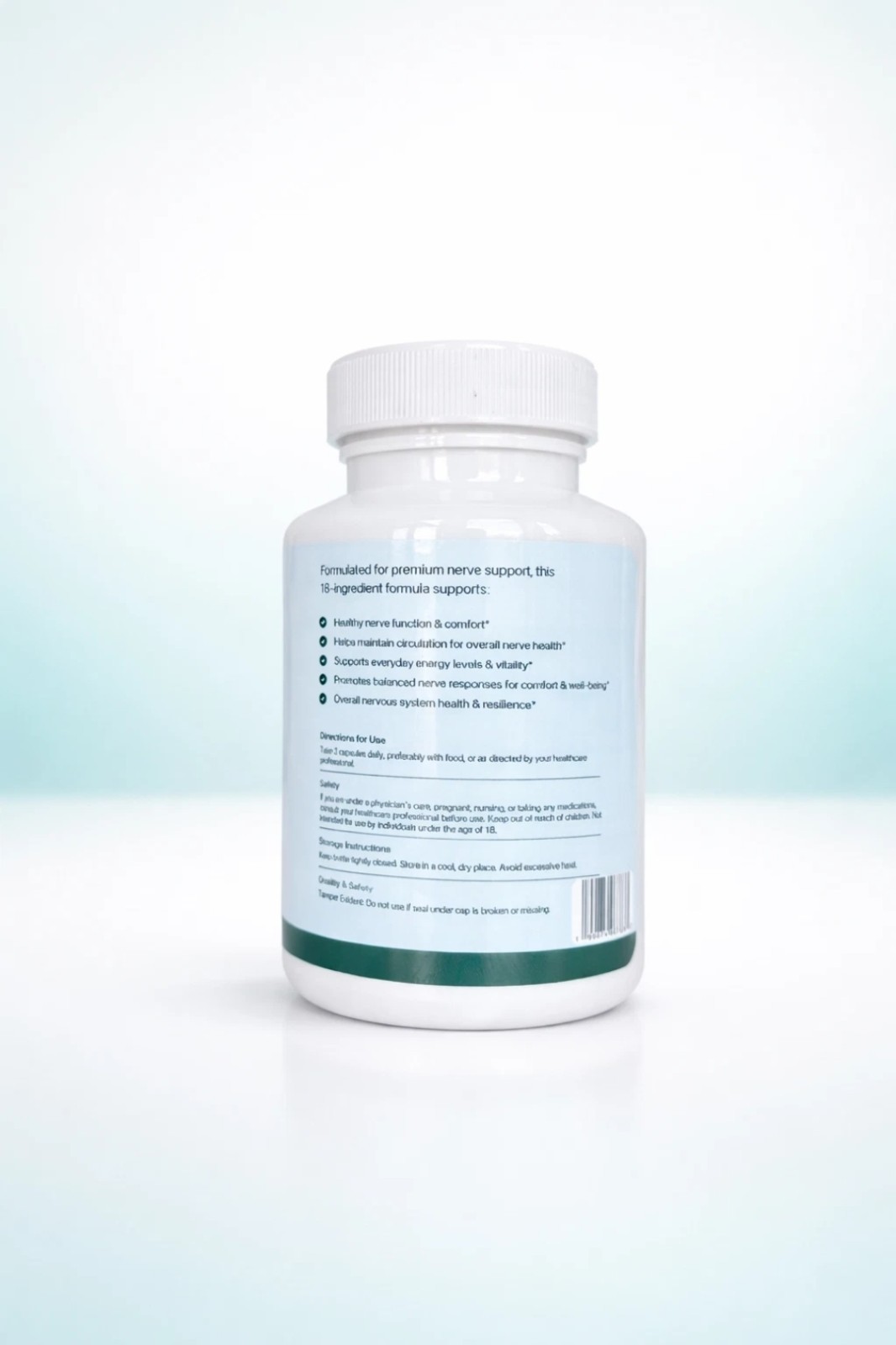 NEUROSMILE Neuropathy Premium Nerve Support 60ct 1 Month Supply! **exp01/2028
