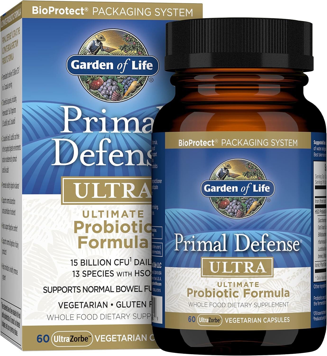 Garden of Life – Primal Defense Ultra – 60 Vcaps EXP 01/28